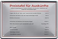 Preistafel auskünfte cm gebraucht kaufen  Wird an jeden Ort in Deutschland