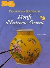 Peinture porcelaine motifs d'occasion  Livré partout en France