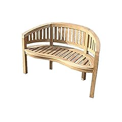 Ambientehome teak bananenbank gebraucht kaufen  Wird an jeden Ort in Deutschland