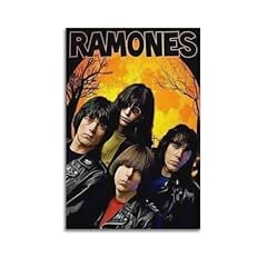 Poster ramones stampa usato  Spedito ovunque in Italia 