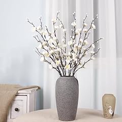 White artificial flowers for sale  Delivered anywhere in UK