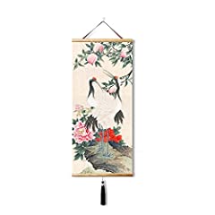 Chinese Wall Art Japanese Scroll Art Chinese Painting Japanese Scroll Art Decor Ready Hang Home for sale  Delivered anywhere in Canada