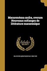 Macaronéana andra overum for sale  Delivered anywhere in UK
