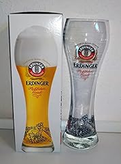 Erdinger bicchiere birra usato  Spedito ovunque in Italia 