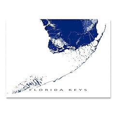 Florida keys map for sale  Delivered anywhere in USA 