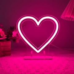 Hdjsign heart neon for sale  Delivered anywhere in USA 