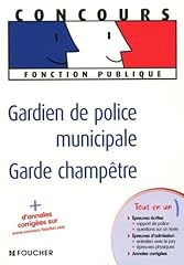 Gardien police municipale d'occasion  Livré partout en France