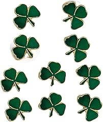 10pcs green shamrock for sale  Delivered anywhere in UK