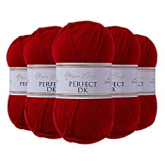 Utopia Crafts DK Double Knitting Yarn, 5X 100g (High for sale  Delivered anywhere in UK