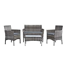 4pcs rattan garden for sale  Delivered anywhere in UK