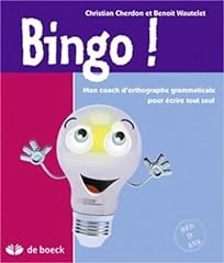 Bingo coach orthographe d'occasion  Livré partout en Belgiqu
