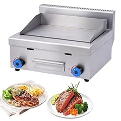 Double gas griddle for sale  Delivered anywhere in Ireland