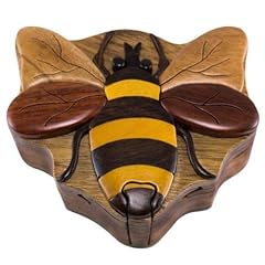 Wood intarsia bee for sale  Delivered anywhere in USA 