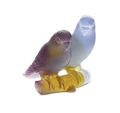 Daum crystal budgerigars for sale  Delivered anywhere in USA 