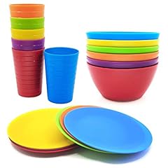 Plastic dinnerware set for sale  Delivered anywhere in USA 