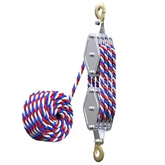 Block tackle pulley for sale  Delivered anywhere in UK