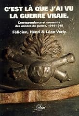 Guerre vraie... correspondance d'occasion  Livré partout en France