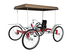 4 Wheel Bike Plans DIY Pedal Car Quad Cycle Rickshaw for sale  Delivered anywhere in Canada