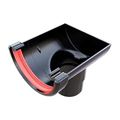 Black round gutter for sale  Delivered anywhere in UK