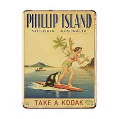 Tropical scenery tin for sale  Delivered anywhere in USA 
