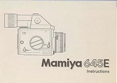 Mamiya 645e original for sale  Delivered anywhere in USA 