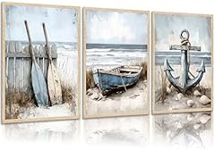 3pcs nautical beach for sale  Delivered anywhere in USA 