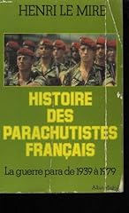 Histoire parachutistes francai d'occasion  Livré partout en France