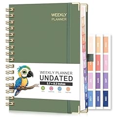 Rettacy undated planner for sale  Delivered anywhere in USA 