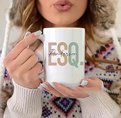 Personalized esq mug for sale  Delivered anywhere in USA 