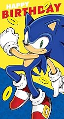 Sonic hedgehog birthday for sale  Delivered anywhere in UK