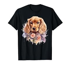 Aquarelle chiot cocker d'occasion  Livré partout en France