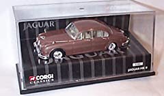 Corgi classic jaguar MKII hard top bronze car 1:43 for sale  Delivered anywhere in Ireland