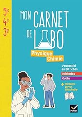 Carnet labo physique d'occasion  Livré partout en Belgiqu