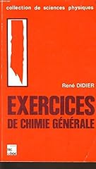 Exercices chimie generale d'occasion  Livré partout en Belgiqu