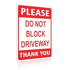 Block driveway sign for sale  Delivered anywhere in UK
