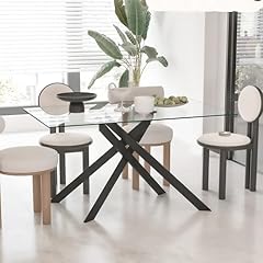 Glass dining table for sale  Delivered anywhere in USA 