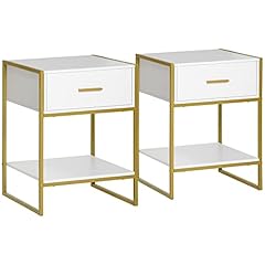 Homcom set comodini usato  Spedito ovunque in Italia 
