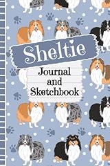 Sheltie journal sketchbook for sale  Delivered anywhere in UK