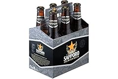 Sapporo lager 6pk for sale  Delivered anywhere in USA 