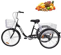 GaoGaoBei 24 Inch Adult Tricycles Series 7 Speed 3 for sale  Delivered anywhere in UK