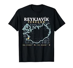Islanda reykjavik maglietta usato  Spedito ovunque in Italia 
