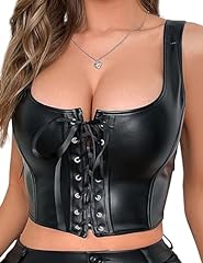 Ohyeahlady black corset for sale  Delivered anywhere in UK