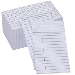 Library cards checkout for sale  Delivered anywhere in USA 