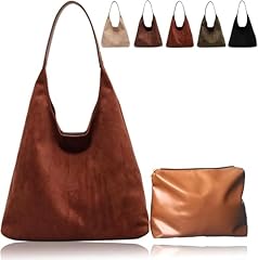 Sac daim marron d'occasion  Livré partout en France