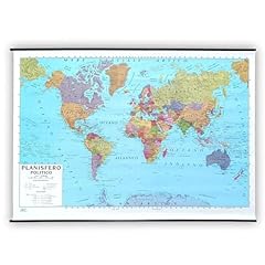 Carta geografica murale usato  Spedito ovunque in Italia 