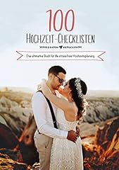 100 hochzeit checklisten gebraucht kaufen  Wird an jeden Ort in Deutschland