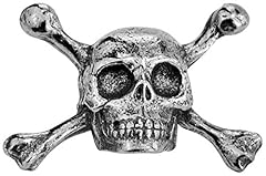 Skull crossbones pewter for sale  Delivered anywhere in UK
