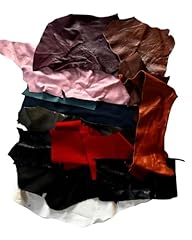 Genuine leather scraps for sale  Delivered anywhere in USA 