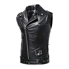 Men leather motorcycle for sale  Delivered anywhere in UK