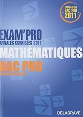 Exam pro mathématiques d'occasion Exam pro mathématiques d'occasion  Livré partout en France